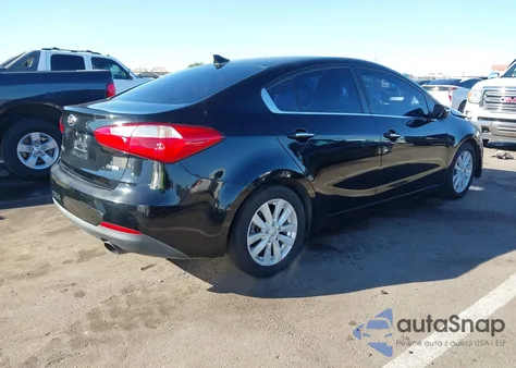 2015 Kia Forte Ex из США, поврежденный, VIN KNAFX4A82F5374443